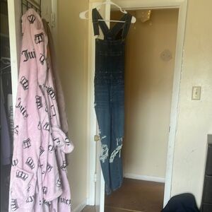 Bonnie Jean Blue Denim Jumpsuit